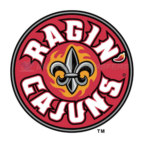Louisiana Ragin Cajuns Iron-on Stickers (Heat Transfers)NO.4844